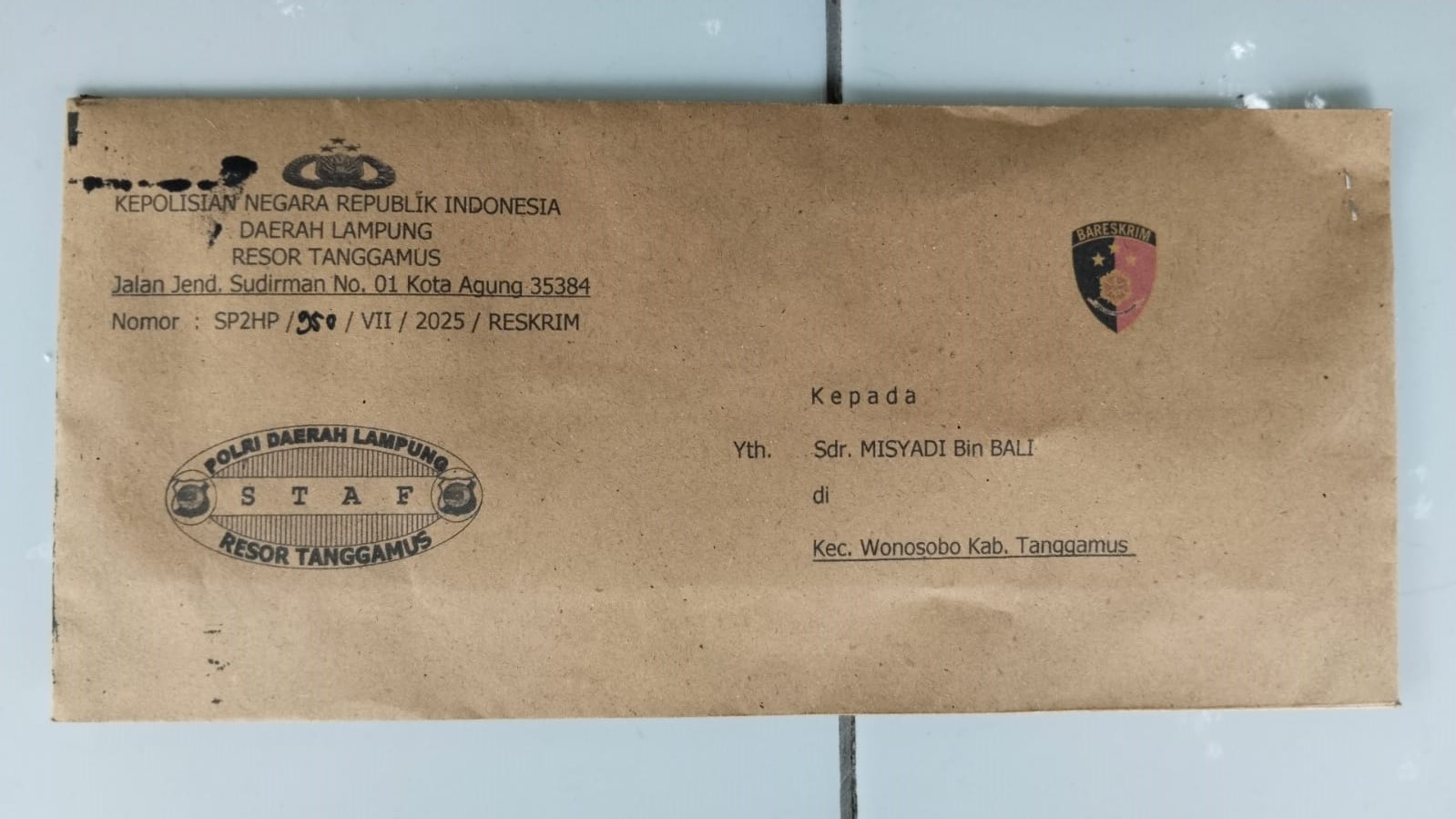 polres tanggamus