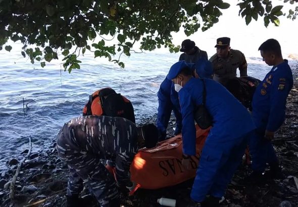 mayat pantai kotaagung