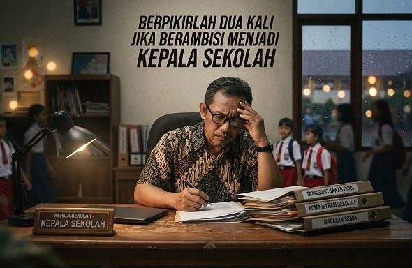 ilustrasi kepala sekolah