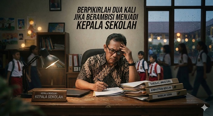 ilustrasi kepala sekolah