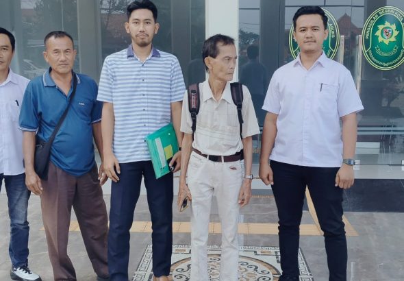 sengketa lahan 6 hektare kelumbayan tanggamus